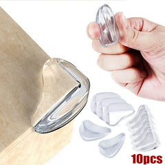 10pcs Water Drop Anti-collision Corner Children's Transparent Furniture Table