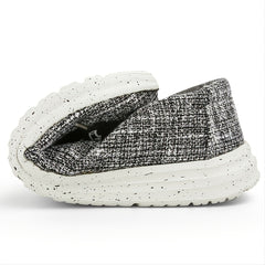 Men's Lightweight Canvas Loafer Shoes Casual Slip On Sneakers