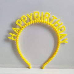 Kids Birthday Hat Hair Clip Happy Birthday Headband