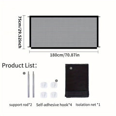 Collapsible Pet Dog Fence Isolation Net Safety Barrier