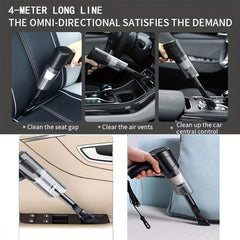 12V Car Vacuum Cleaner with Powerful Suction
