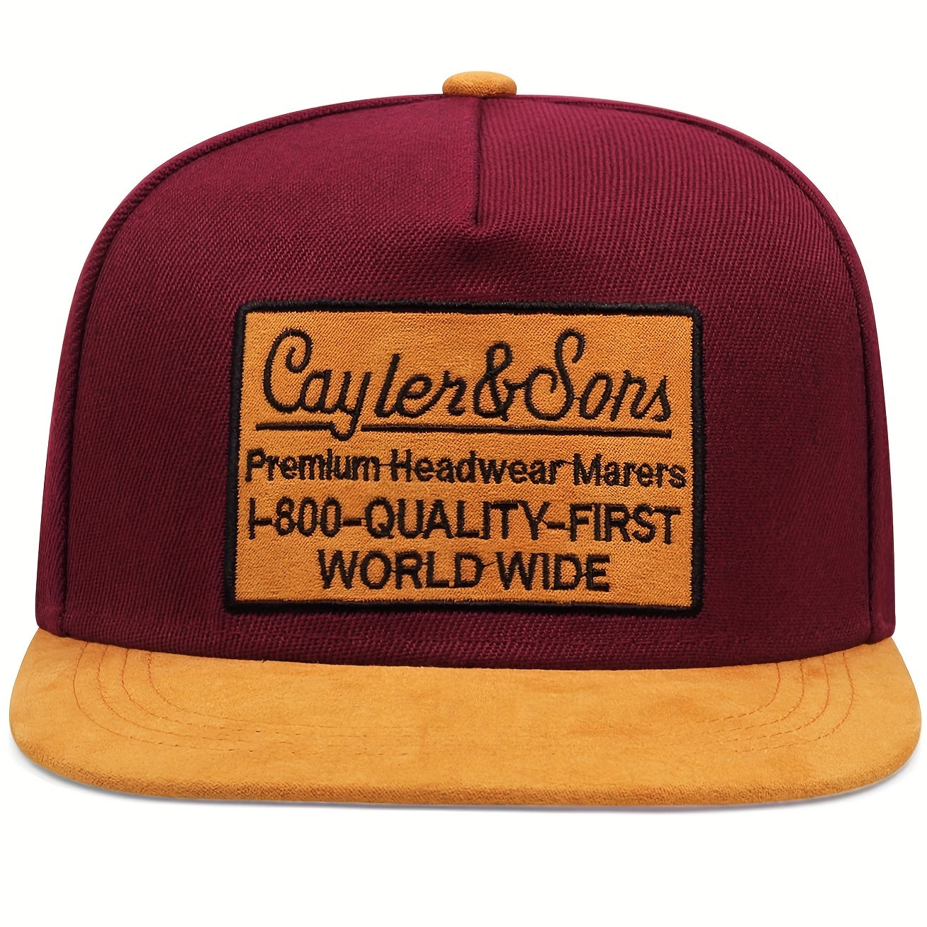 Hip Hop Embroidery Snapback Hat Unisex Baseball Cap Sunscreen Dad Hats