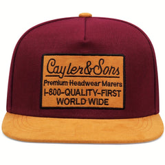 Hip Hop Embroidery Snapback Hat Unisex Baseball Cap Sunscreen Dad Hats