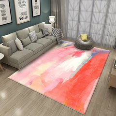 Modern Abstract Artistic Area Rug Soft Comfy Non-Slip Carpet for Bedroom Living