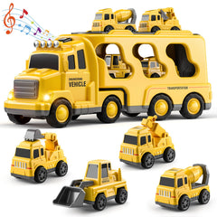 Construction Vehicle Transport Truck Carrier Toy Gift