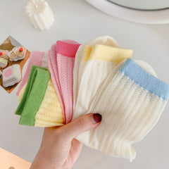 Colorblock Crew Socks Women's Stockings & Hosiery