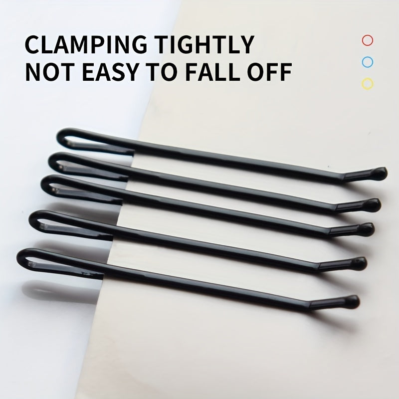 100 Pcs Invisible Metal Hairpin Hair Clip for Side Hair Bang Girls Styling
