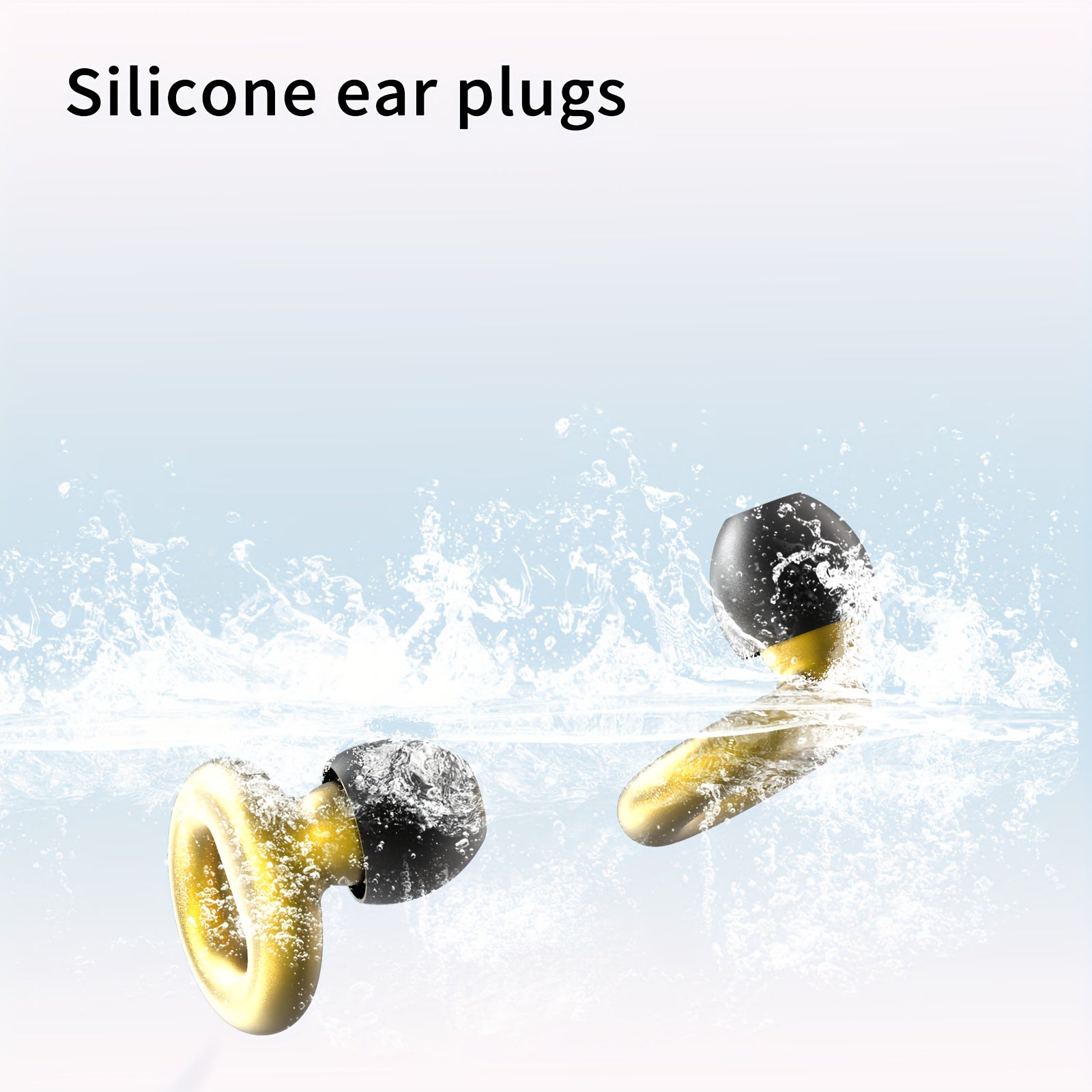 Quiet Ear Plugs for Noise Reduction in Soft Silicone for Sleep Sensitivity