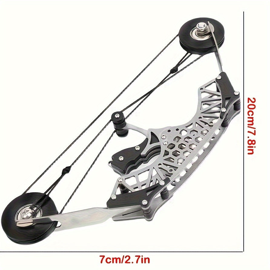 Mini Compound Bow Powerful Metal Pulley Bow