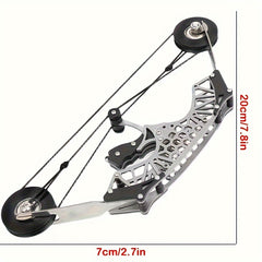 Mini Compound Bow Powerful Metal Pulley Bow