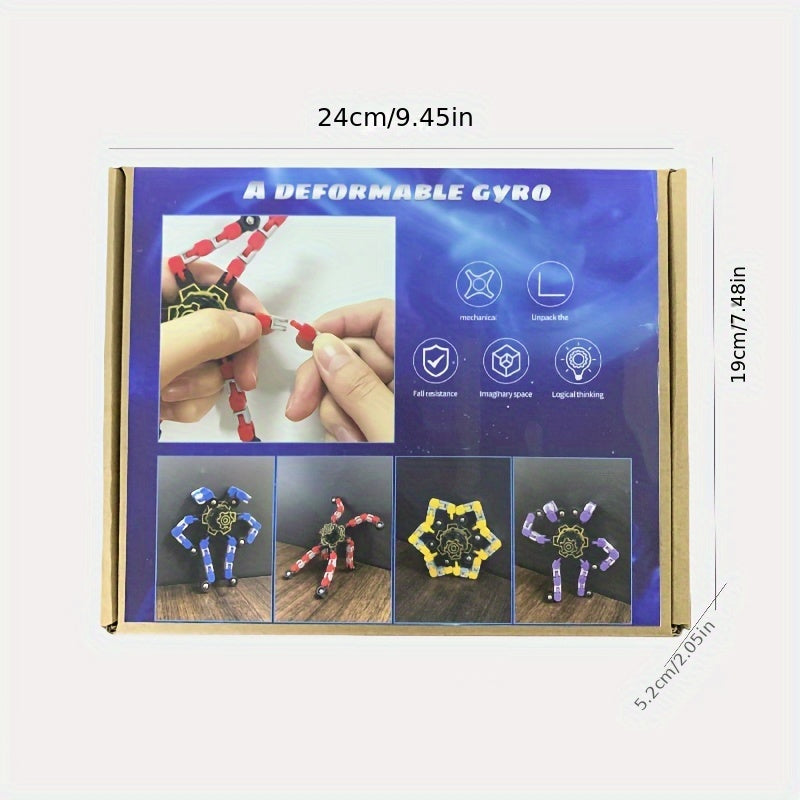 16pcs Mechanical Gyroscope Robot Set for Young People