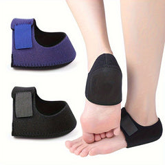 2pcs Foot Heel Sleeves Hook and loop Fastener Heel Cushion Pads