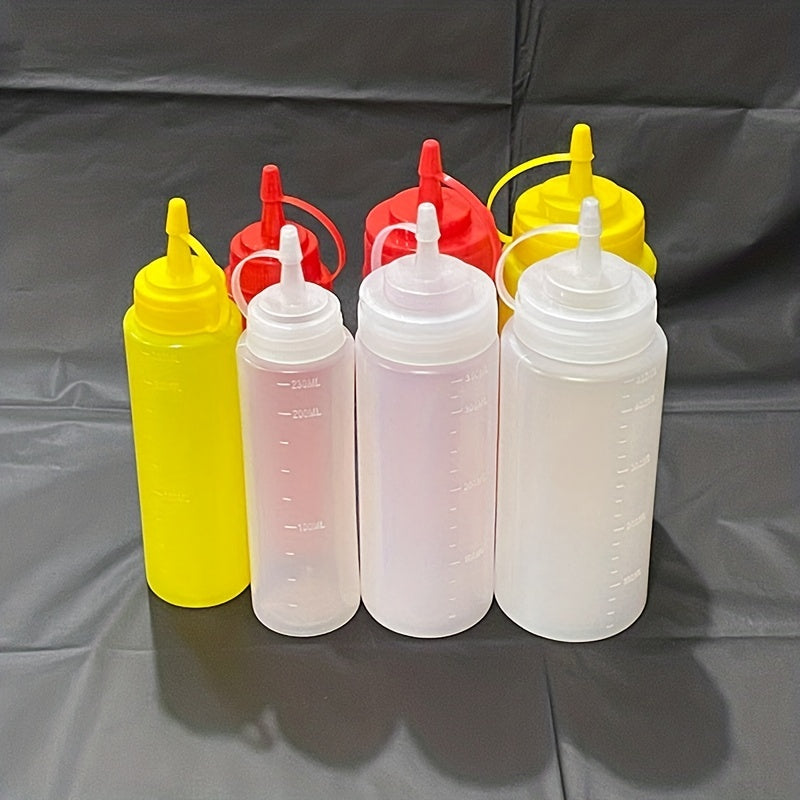 1pc Squeeze Bottles Condiment Sauce BBQ Baking Roasting Camping Picn