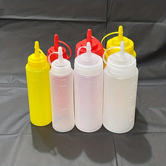 1pc Squeeze Bottles Condiment Sauce BBQ Baking Roasting Camping Picn