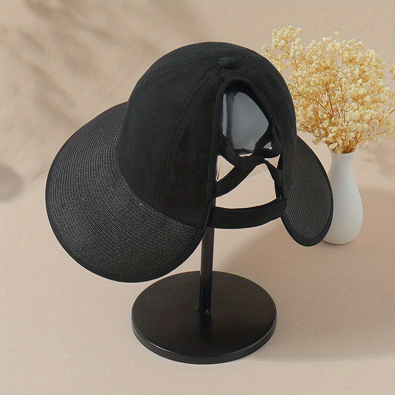 Wide Brim Visor Bucket Hat Sunscreen Lightweight Sun Hats