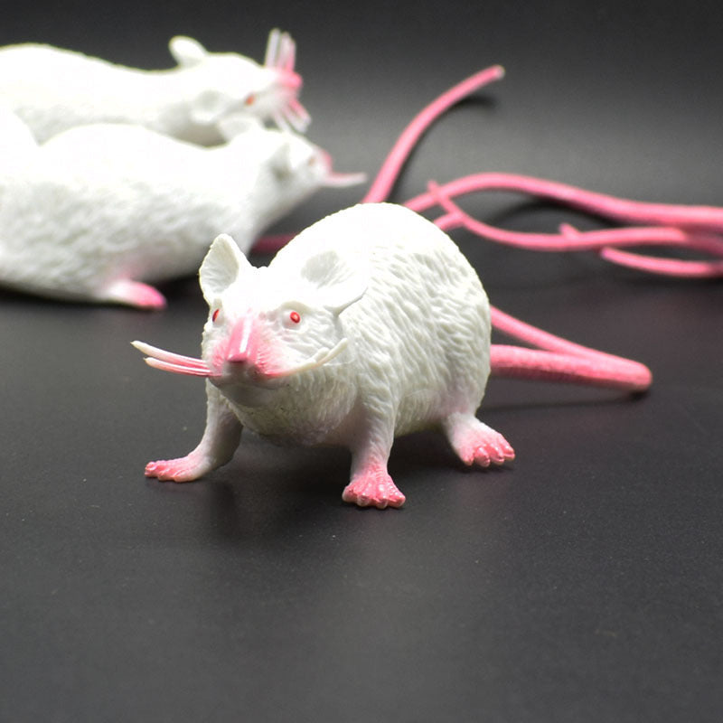 Funny Strange Gray and Mouse Person Toy Prank