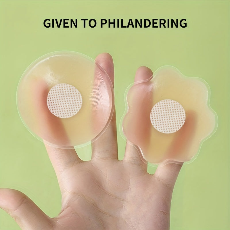 Silicone Skin Nipple Stickers Invisible Underwear Chest Stickers