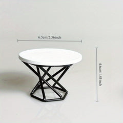 Dollhouse Coffee & Tea Table Set - Scene Decor Accessory