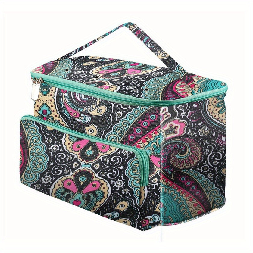 Large Capacity Knitted Storage Tote Bag Sewing Needle Organizer