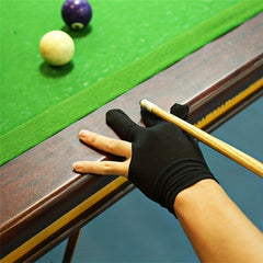 3 Finger Billiard Gloves Snooker Pool Left/Right Hand One Size Fits All