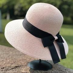 Ribbon Bowknot Bucket Hat UV Protection Sun Hats