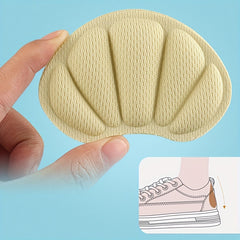 Silicone Heel Stickers 2pcs Skin Gray