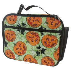 Cactus Floral Lunch Bag Insulated with Bottle Holder Reusable Lunch Box