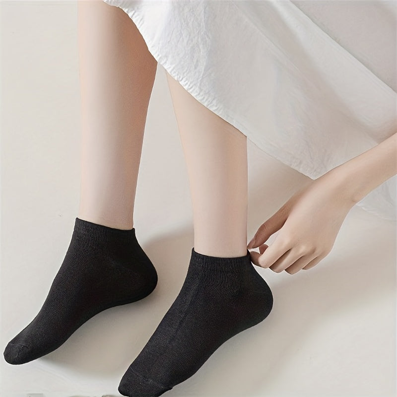 20 Pairs Low Cut Ankle Socks Women's Stockings & Hosiery