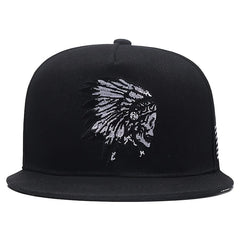 Indians Embroidered Men's Hip Hop Hat