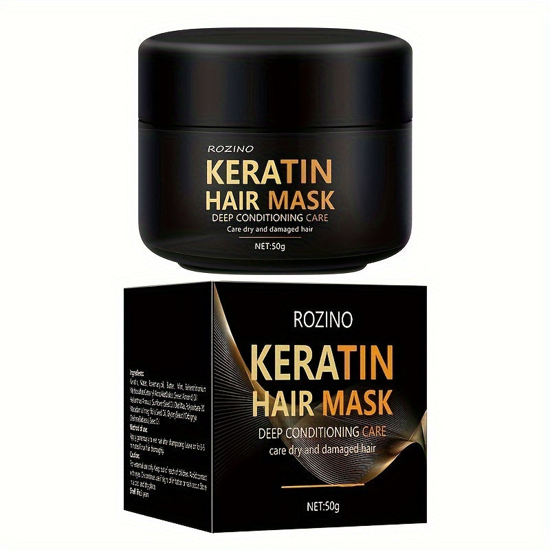 Professional Keratin Hair Mask Deep Conditioner for All Hair Types