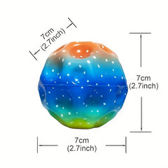 1pc Colorful Bouncing Ball Festive Toy Set