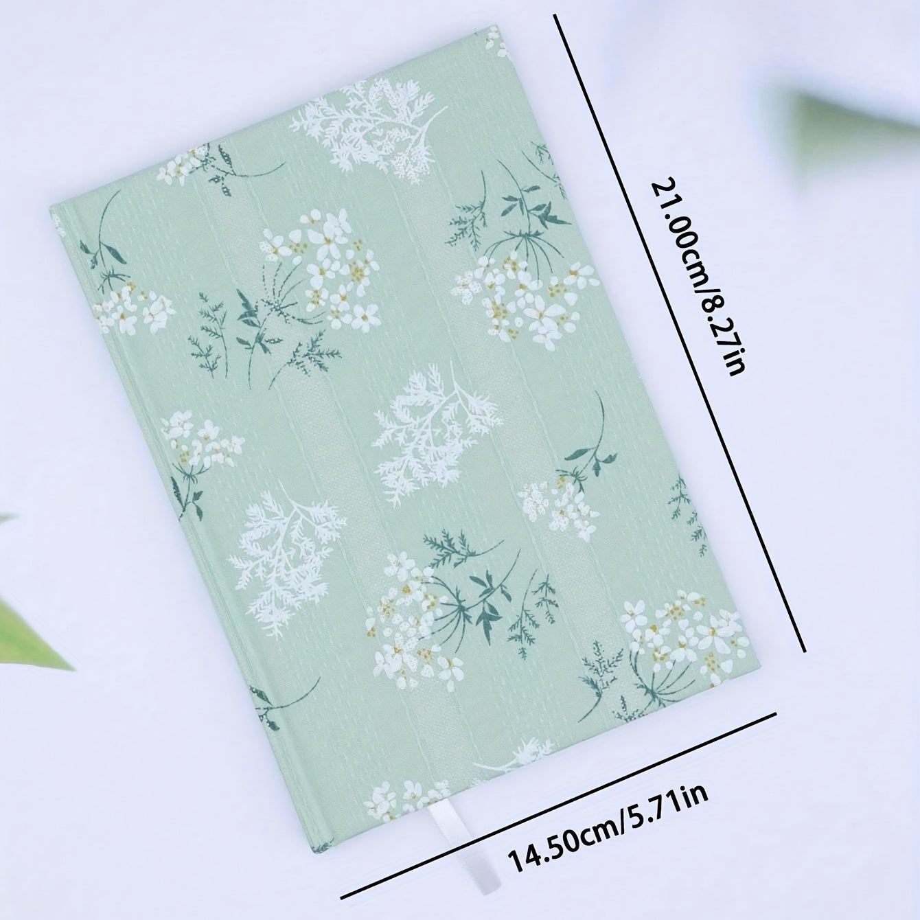 A5 Floral Student Journal Notebook 100 Sheets