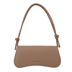 Minimalist Solid Baguette Bag All Match Flap Underarm Bag Shoulder Bag