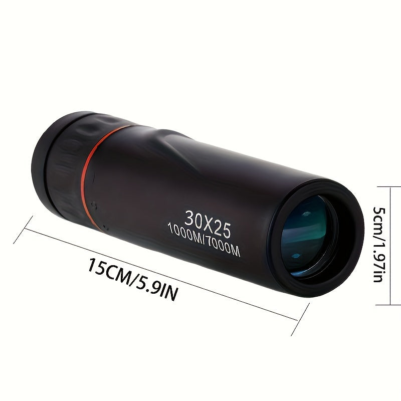 High Power Monocular Telescope for Outdoor Viewing