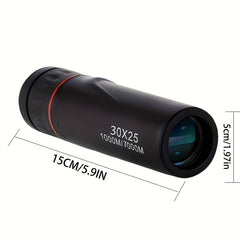 High Power Monocular Telescope for Outdoor Viewing