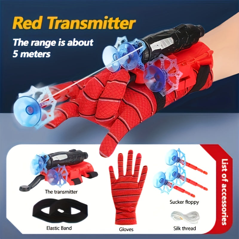 Red Spider Launcher Costume Accessory Kit for Parties and Outdoor Fun