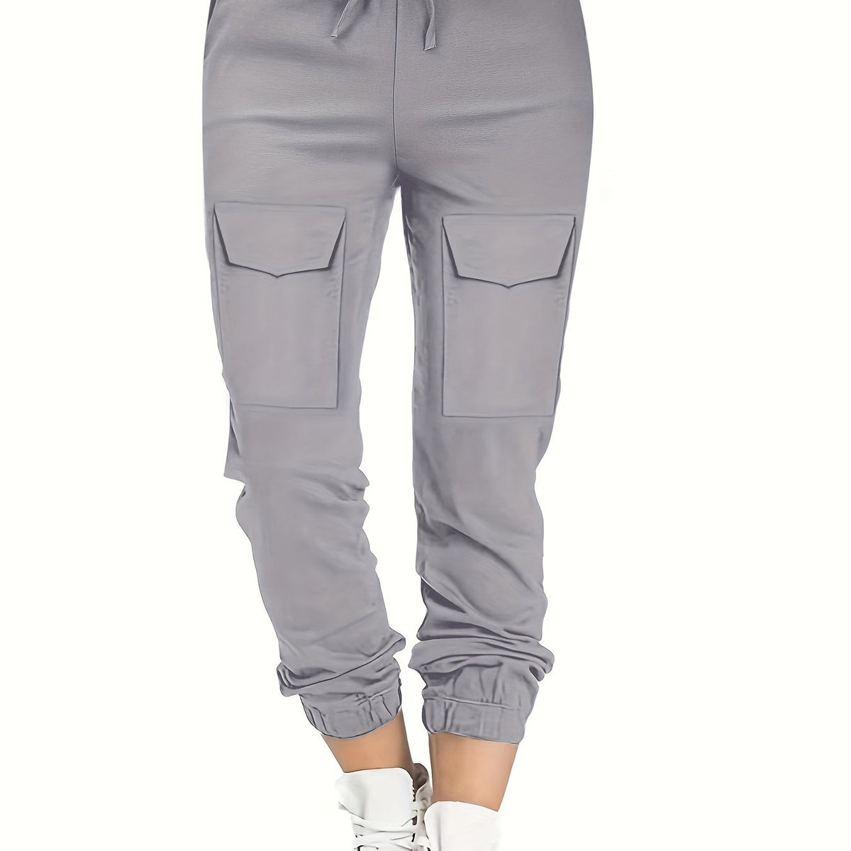  Cargo Jogger Trousers With Flap Pockets
