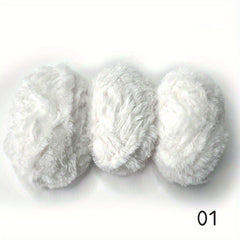 Soft Fur Yarn Chunky Fluffy Faux Fur Yarn for Crocheting & Knitting 150g