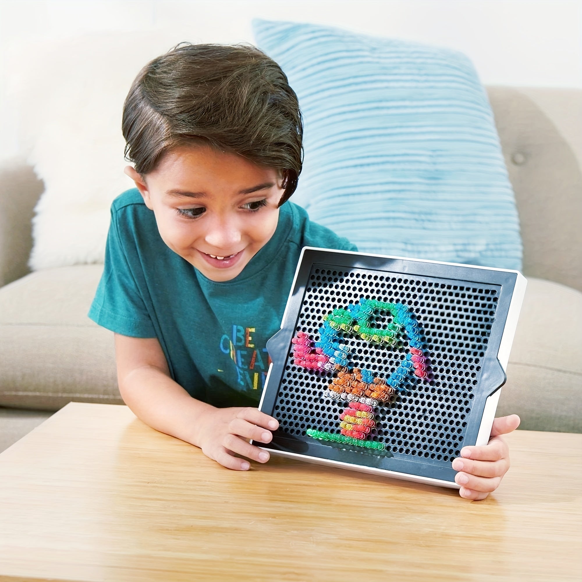 DIY Light Bead Puzzle Painting Toy Christmas Gift