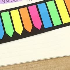 600pcs Colorful Transparent Sticky Notes Memo Pad Stickers