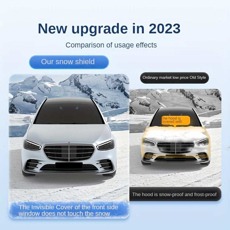 Car Snow Shield Front Windshield Snow Cover Anti-frost & Anti-freeze