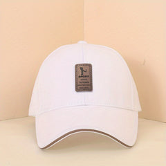 Sports Golf Patch Baseball Cap Solid Sun Hat Casual Unisex Lightweight Dad Hats