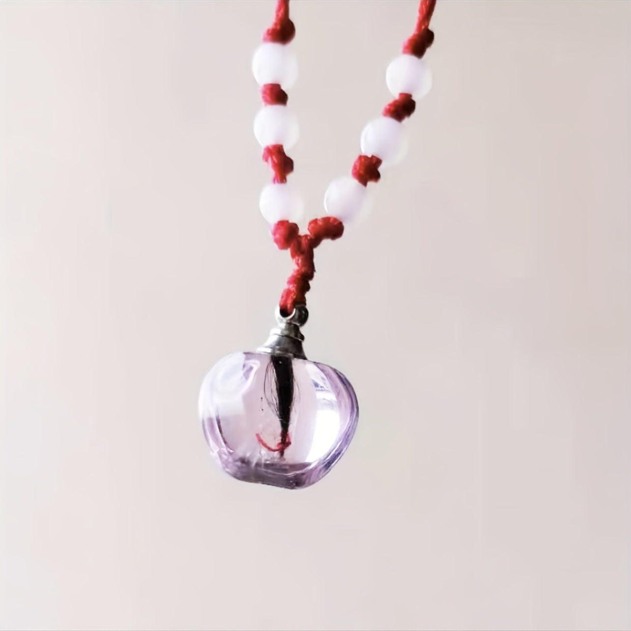 Newborn Keepsake Pendant Birth Hair Hanging Chain Necklace Memorial Gift