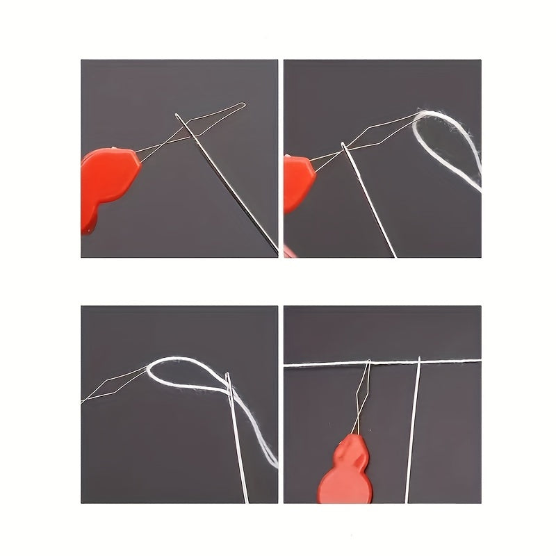 9pcs Needle Threading Machine Lead Large Calabash Cross Stitch Sewing