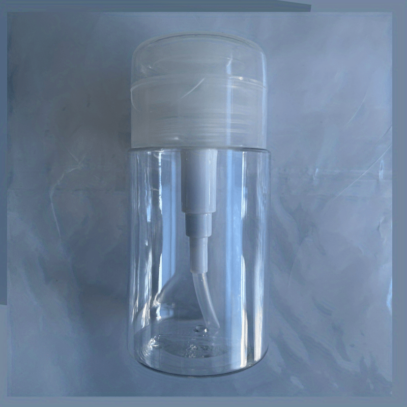 100 200 ml Nail Refillable Bottles Press Pump Dispenser Nail Art Polish Remover