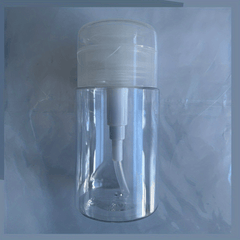 100 200 ml Nail Refillable Bottles Press Pump Dispenser Nail Art Polish Remover