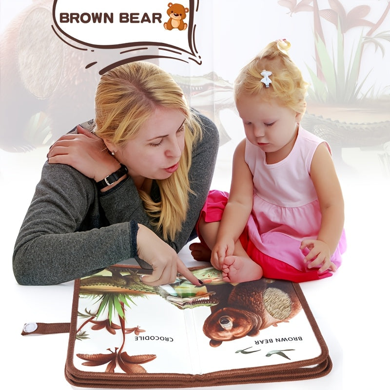 Interactive Animal Touch Book for Babies and Toddlers