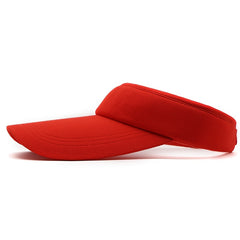 Solid Visors Hat Outdoor Sunscreen Hats Adjustable Summer Sun Cap
