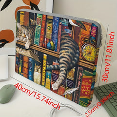 Soft Laptop Sleeve Case Bag Cover Tablet Bookcase Leather