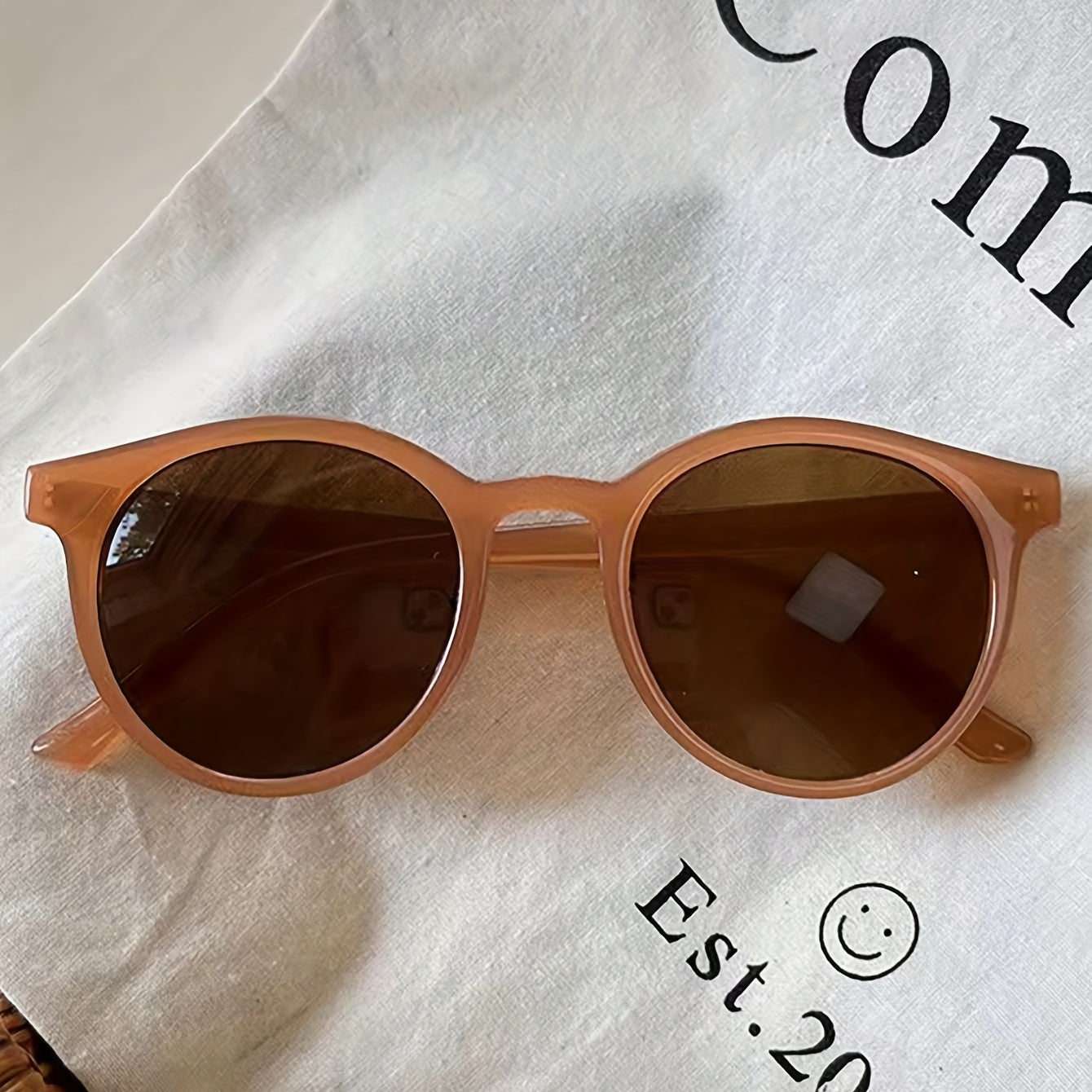 Round Sunglasses Women Retro Summer Outdoor Jelly Shades